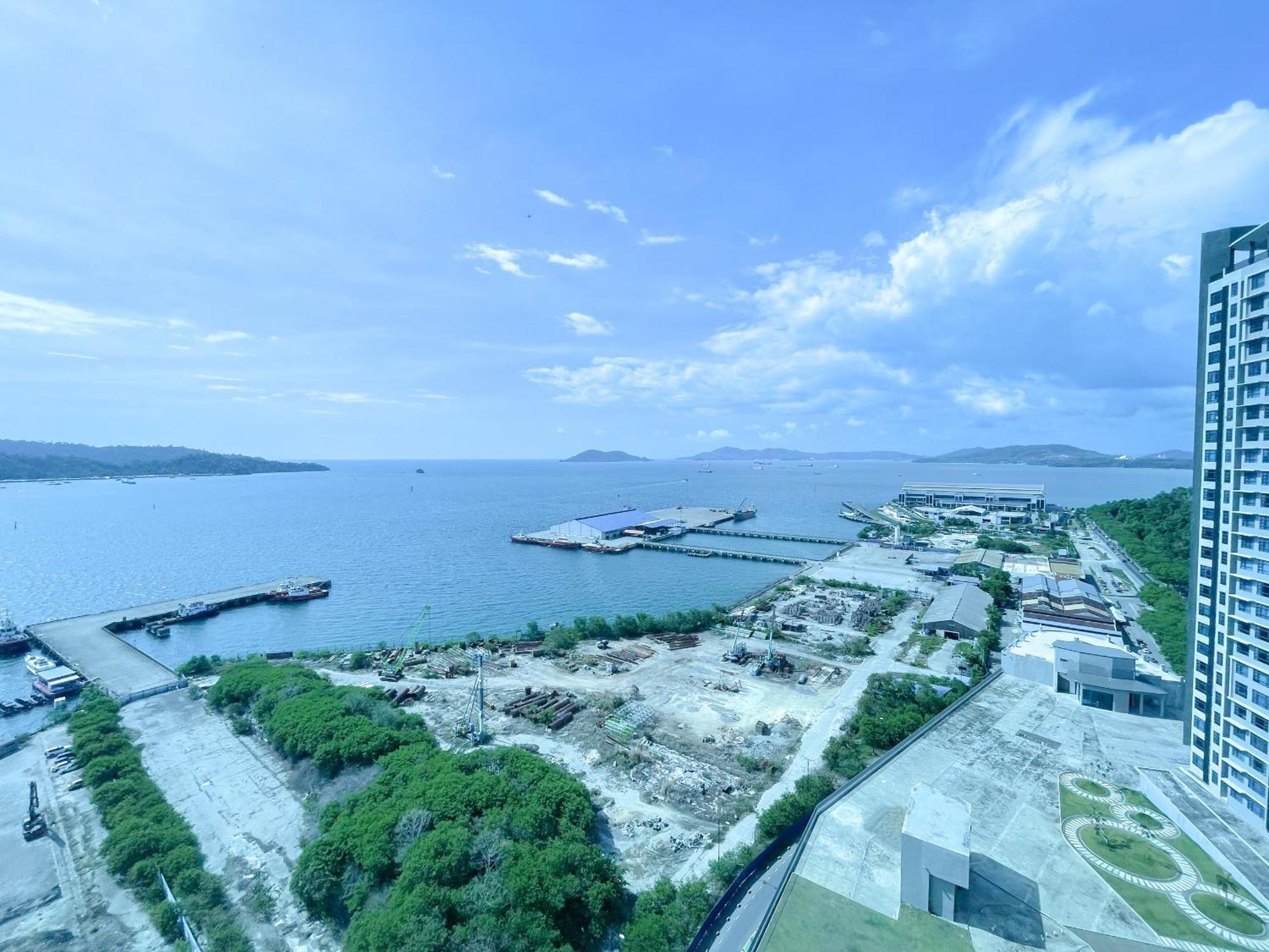 Vv Homestay Jesselton Quay Surla Sabah Mall Kk 亚庇贵赴行馆 Kota Kinabalu Ngoại thất bức ảnh