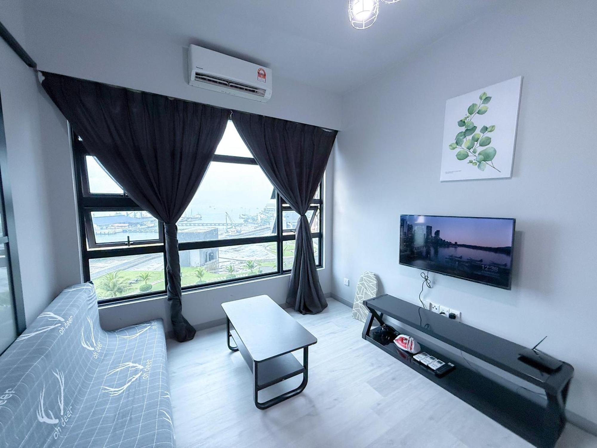 Vv Homestay Jesselton Quay Surla Sabah Mall Kk 亚庇贵赴行馆 Kota Kinabalu Ngoại thất bức ảnh
