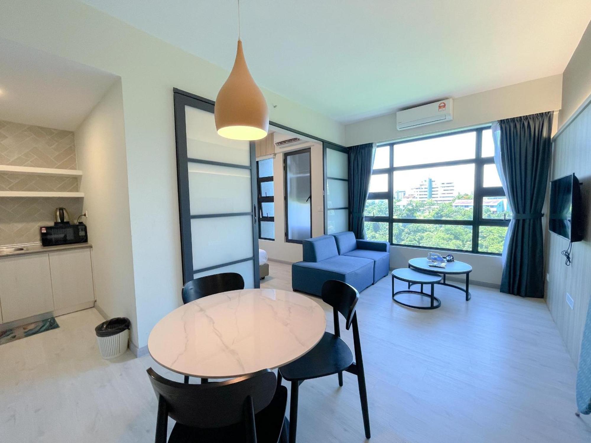 Vv Homestay Jesselton Quay Surla Sabah Mall Kk 亚庇贵赴行馆 Kota Kinabalu Ngoại thất bức ảnh