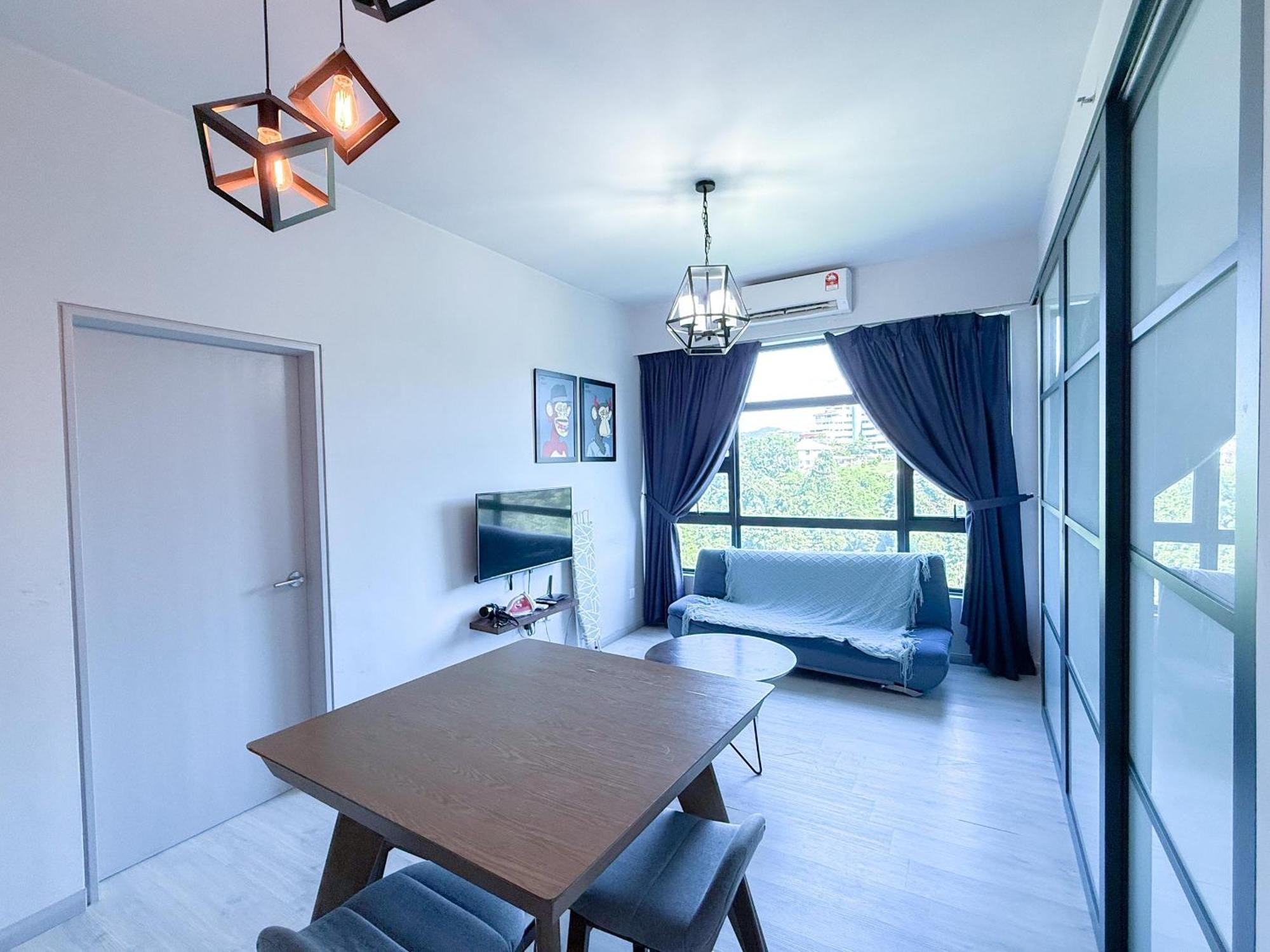Vv Homestay Jesselton Quay Surla Sabah Mall Kk 亚庇贵赴行馆 Kota Kinabalu Ngoại thất bức ảnh